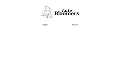 Desktop Screenshot of late-bloomers.net